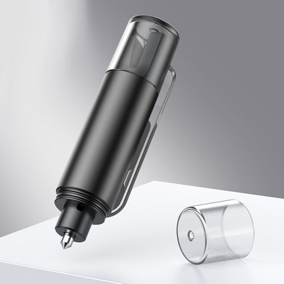 Martillo de seguridad para automóviles con rotor de vidrio de ventana y cortador de cinturón de seguridad aleación de aluminio 0,3 kg