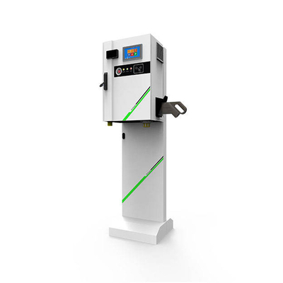 Estación de recarga de vehículos eléctricos domésticos con interfaz estándar CCS y frecuencia de entrada AC 45-65 Hz