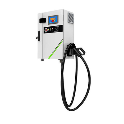 Estación de recarga de vehículos eléctricos domésticos con interfaz estándar CCS y frecuencia de entrada AC 45-65 Hz