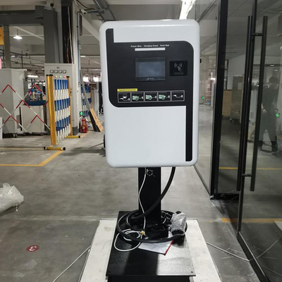 3.5 pulgadas de pantalla LCD 60KW EV Wall Charger Wallbox AC Estación de carga de automóviles montada en la pared