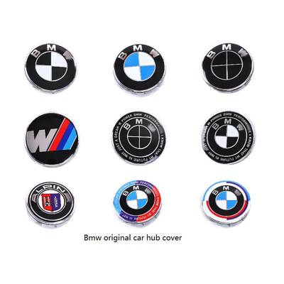 Serie de cubierta de centro del eje de la rueda de automóvil personalizada para BMW 3 5 7 Serie X1X3X5 hecha de plástico