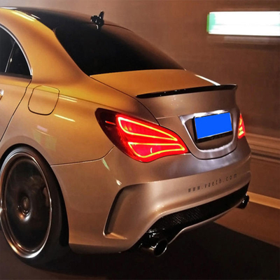 Impresión de transferencia de agua Spoiler de tapa trasera de fibra de carbono para Benz Serie E W213 2016-2020