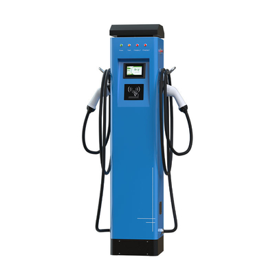 Cargador de vehículos eléctricos de corriente alterna de 22 kW con lector de tarjetas de débito POS dentro del estándar de interfaz Tipo1/Tipo2