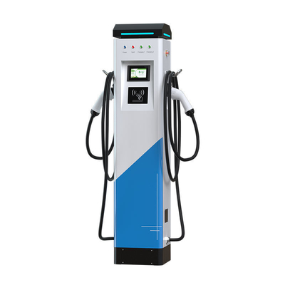Cargador de vehículos eléctricos de corriente alterna de 22 kW con lector de tarjetas de débito POS dentro del estándar de interfaz Tipo1/Tipo2