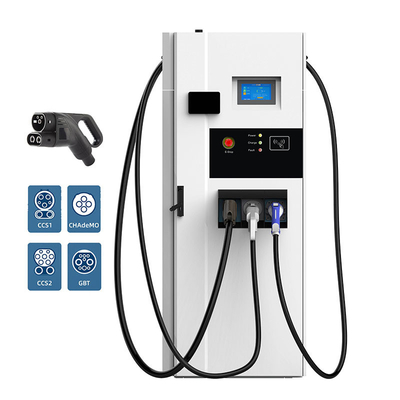60-180KW CCS Estándar IEC OCPP1.6J Cargador de vehículos eléctricos de corriente continua Actualización remota y actualización de software