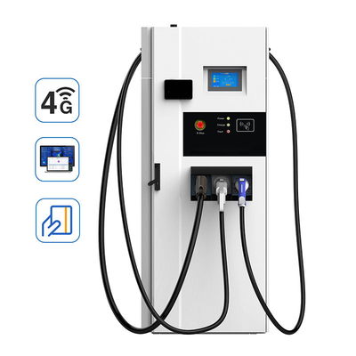 60-180KW CCS Estándar IEC OCPP1.6J Cargador de vehículos eléctricos de corriente continua Actualización remota y actualización de software