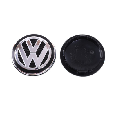 Volkswagen Car Wheel Center Cover en plástico 68mm 56mm con diseño azul personalizado