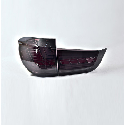 Luz de cola del volante con agua de flujo LED a escala de dragón dinámico para BMW X5 2014-2018 Aplicable