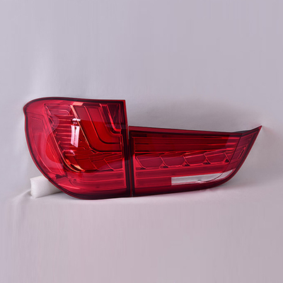 Luz de cola del volante con agua de flujo LED a escala de dragón dinámico para BMW X5 2014-2018 Aplicable