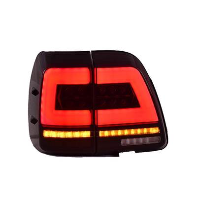 Luz de cola de dirección de flujo de agua LED modificada de 35W para Toyota Land Cruiser LC100 98-07