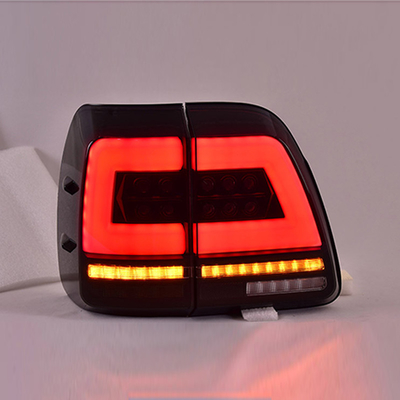 Luz de cola de dirección de flujo de agua LED modificada de 35W para Toyota Land Cruiser LC100 98-07