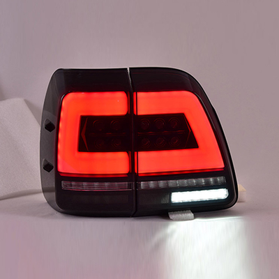 Luz de cola de dirección de flujo de agua LED modificada de 35W para Toyota Land Cruiser LC100 98-07