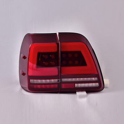 Luz de cola de dirección de flujo de agua LED modificada de 35W para Toyota Land Cruiser LC100 98-07