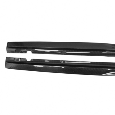 220*15*17cm Fibra de carbono de las faldas laterales de extensión para Mercedes-Benz Clase C W205 C205 C200