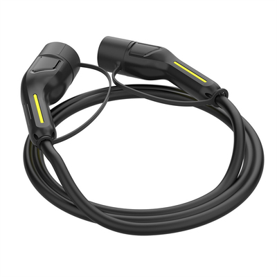 Cable de carga de tipo 2 con voltaje de funcionamiento de 480V AC 3 Fase Mode3 EV Charger 22KW