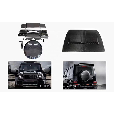 Transforma tu Mercedes-Benz Clase G W464 W463 G63 con el kit de cuerpo de fibra de carbono seca