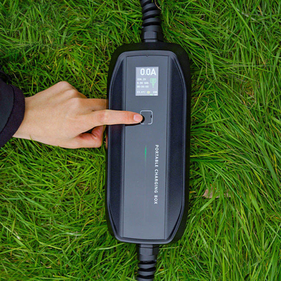 16A 3.6Kw Tipo 1/Tipo 2 Cargador eléctrico portátil para vehículos eléctricos Construcción duradera