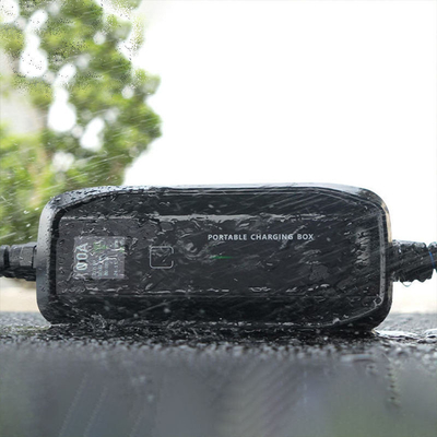 16A Caja de carga de vehículos eléctricos portátil Tipo 1/Tipo 2 Conexión IP67 Cargador de automóvil fácil de llevar