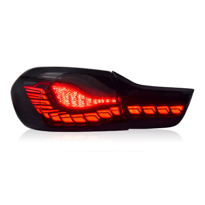 BMW Serie 4 F32 Modificado M4 Dragon Scale LED Flujo de agua de dirección de la cola de la luz del conjunto