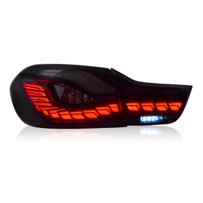 BMW Serie 4 F32 Modificado M4 Dragon Scale LED Flujo de agua de dirección de la cola de la luz del conjunto