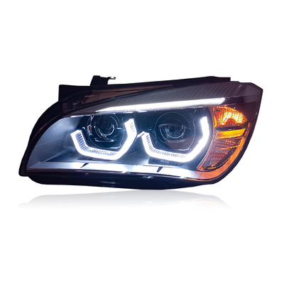 Cuchara modificada de ojo de ángel de luz diurna para BMW X1 de 11 a 15 años