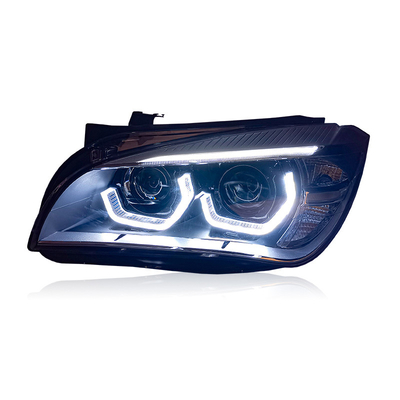Cuchara modificada de ojo de ángel de luz diurna para BMW X1 de 11 a 15 años