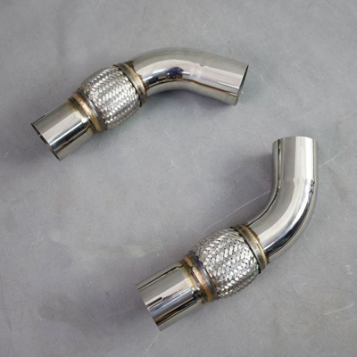 Manifold de encabezado de escape de conexión suave para Mercedes Benz CLS55 CLS500 E55 E500