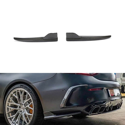 Parche trasero de fibra de carbono para 2015 2019 Mercedes Benz Clase C W205 C63 Limousine