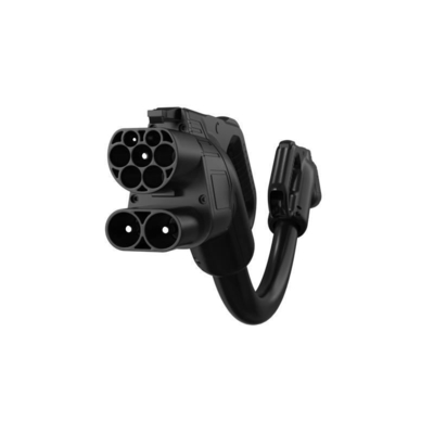Adaptador de cargador rápido CCS2 a CCS1 EV con vida útil mecánica de 10000 veces y carga