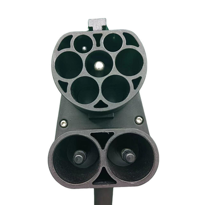 Adaptador de cargador rápido CCS2 a CCS1 EV con vida útil mecánica de 10000 veces y carga