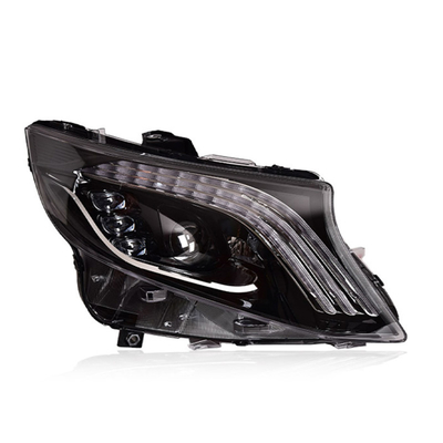 Ensamblaje de faros LED de 12 V para Mercedes-Benz Vito Modificado estilo Maybach DRL Incluido