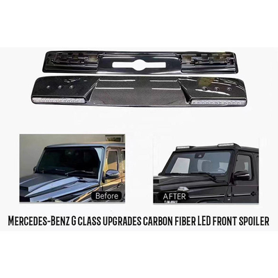 Kit de carrocería de fibra de carbono seca para Mercedes-Benz Clase G W464 W463 G63