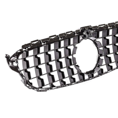 100*25*38 cm ABS Parrilla delantera de malla para parachoques Parrilla delantera para Mercedes Benz Clase C W205