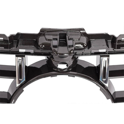 100*25*38 cm ABS Parrilla delantera de malla para parachoques Parrilla delantera para Mercedes Benz Clase C W205
