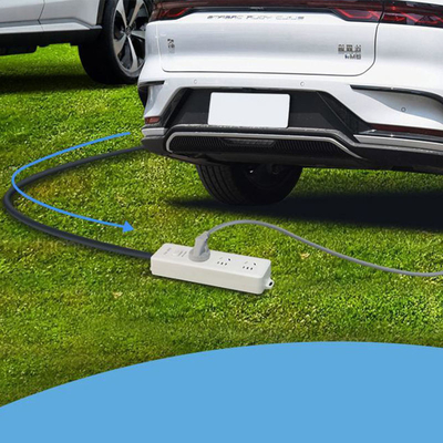 220V 4Kw Vehículos electrónicos portátiles Descargador de pistola de descarga con toma ABS