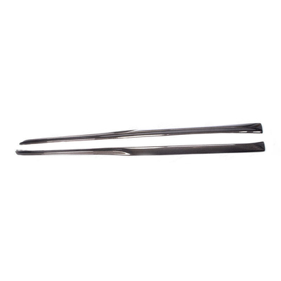 225*20*24cm Protección lateral de fibra de carbono para Mercedes Benz W205 C205 Sport