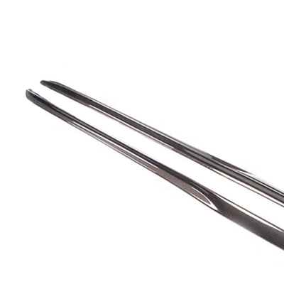 225*20*24cm Protección lateral de fibra de carbono para Mercedes Benz W205 C205 Sport