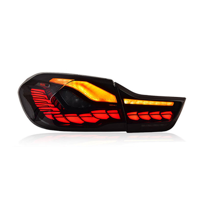 2014-2019 Lámparas traseras aplicables LED de estilo Dragon Scale para BMW Serie 4 F32