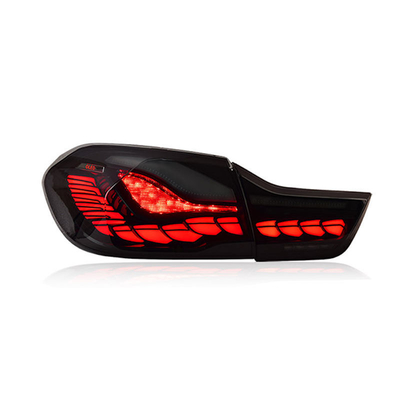 2014-2019 Lámparas traseras aplicables LED de estilo Dragon Scale para BMW Serie 4 F32