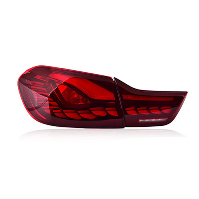 2014-2019 Lámparas traseras aplicables LED de estilo Dragon Scale para BMW Serie 4 F32