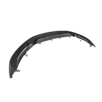 Brillo Negro M-por GT4 Estilo Fibra de carbono labio delantero para BMW M4 M3 F80 F82 Labio para parachoques 2014