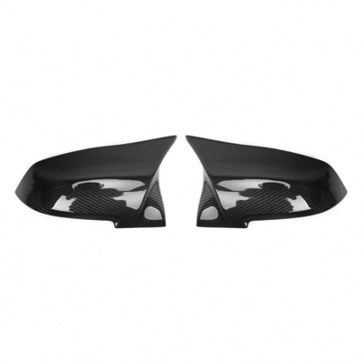 Reemplazo negro de fibra de carbono cubierta de espejo lateral para BMW Serie 2 estilo M