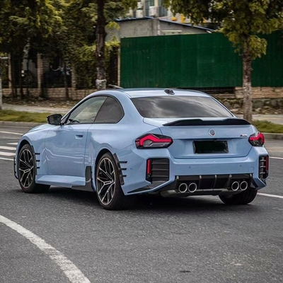 Fibra de carbono M estilo de rendimiento parachoque delantero para BMW G87 M2 Coupé fácil de instalar