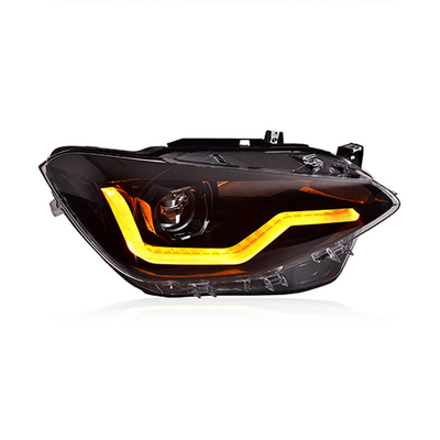 Ensamblaje de faros LED de dirección fluida para BMW Serie 1 12-15 Luz de circulación diurna modificada