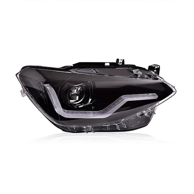 Ensamblaje de faros LED de dirección fluida para BMW Serie 1 12-15 Luz de circulación diurna modificada