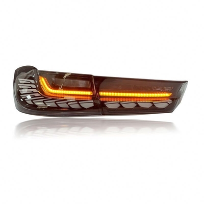 36w Car Custom Blanco Lente Limpia Luz trasera LED Para BMW G20 G28 Animación Dinámica Luz trasera