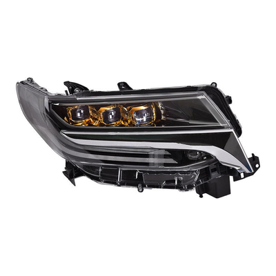 Diseño de luces de auto LED para Toyota Alphard Tres Ojos Faros modificados 35 vatios