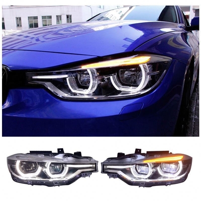 Accesorios de luces delanteras Mejorar los faros de auto LED Ensamblaje para F30 F35 Serie 3