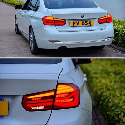 El conjunto de luces LED para el freno trasero de marcha atrás para BMW Serie 3 F30