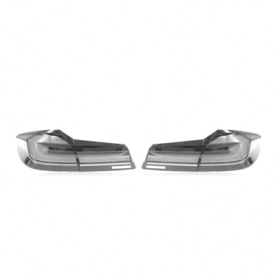 Signo de giro LED de transmisión de doble escala de peces modificado para BMW Serie 5 G30 G38 2018-2022